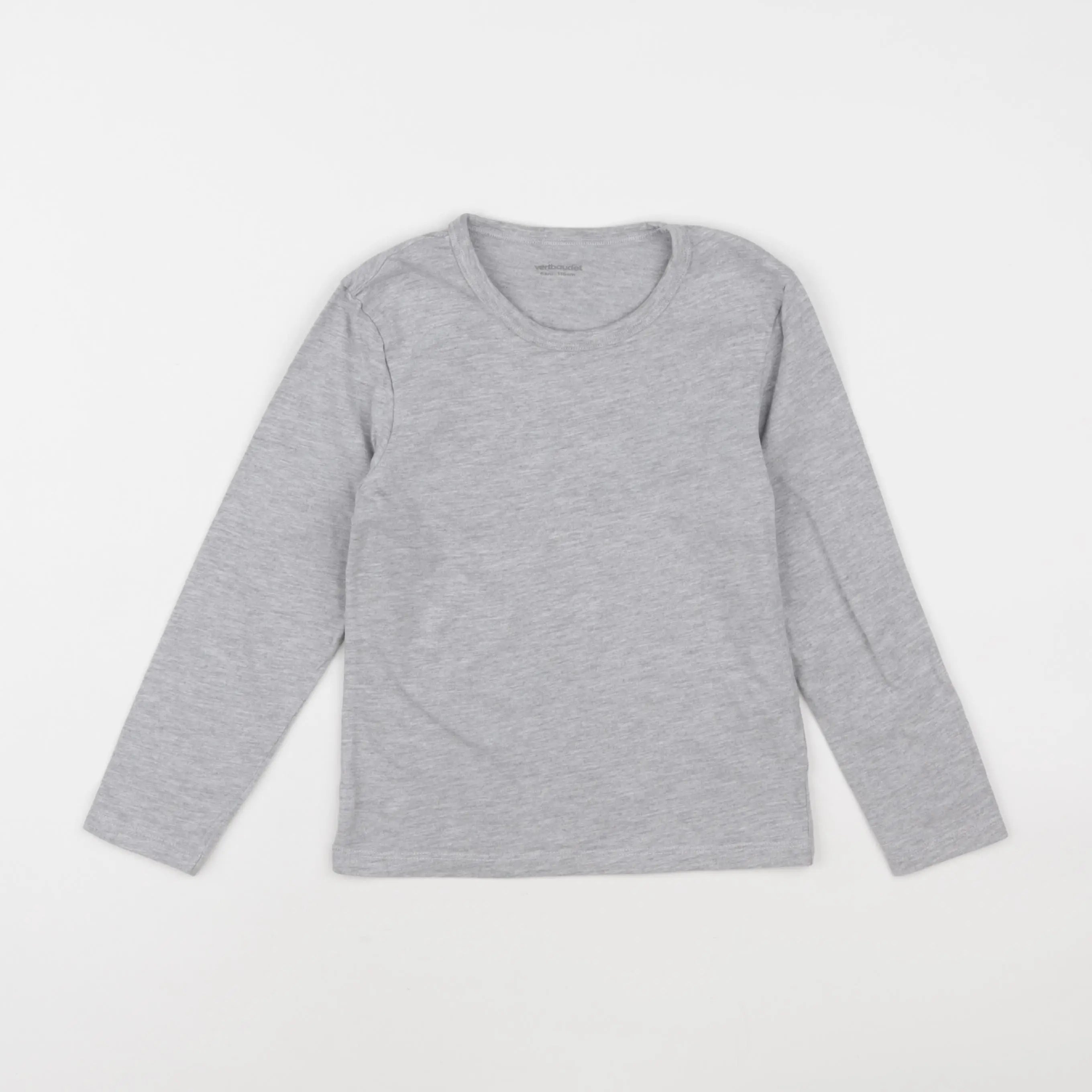 Vertbaudet - tee-shirt gris - 6 ans