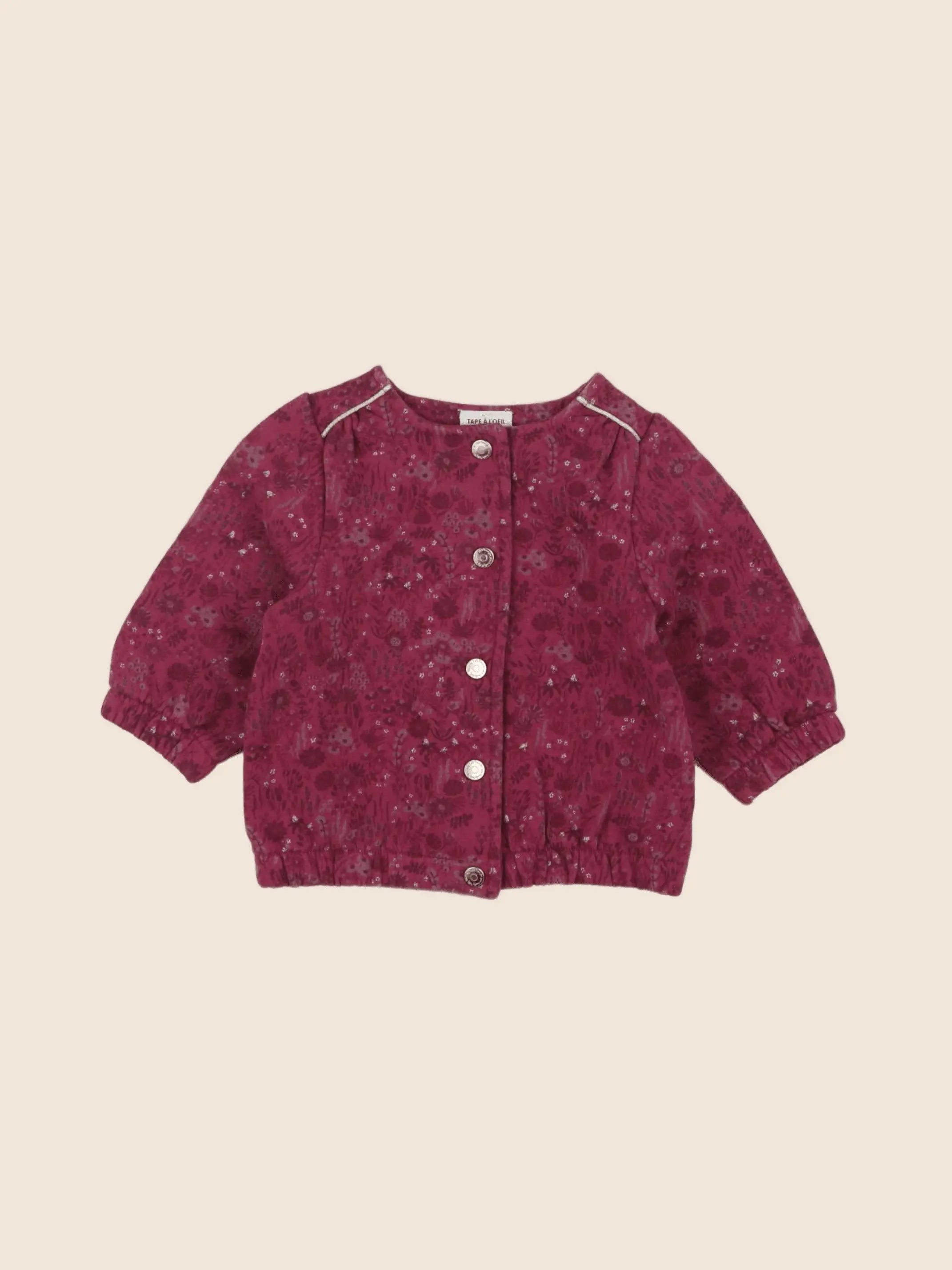Tape à l'oeil - sweat rose - 6 mois