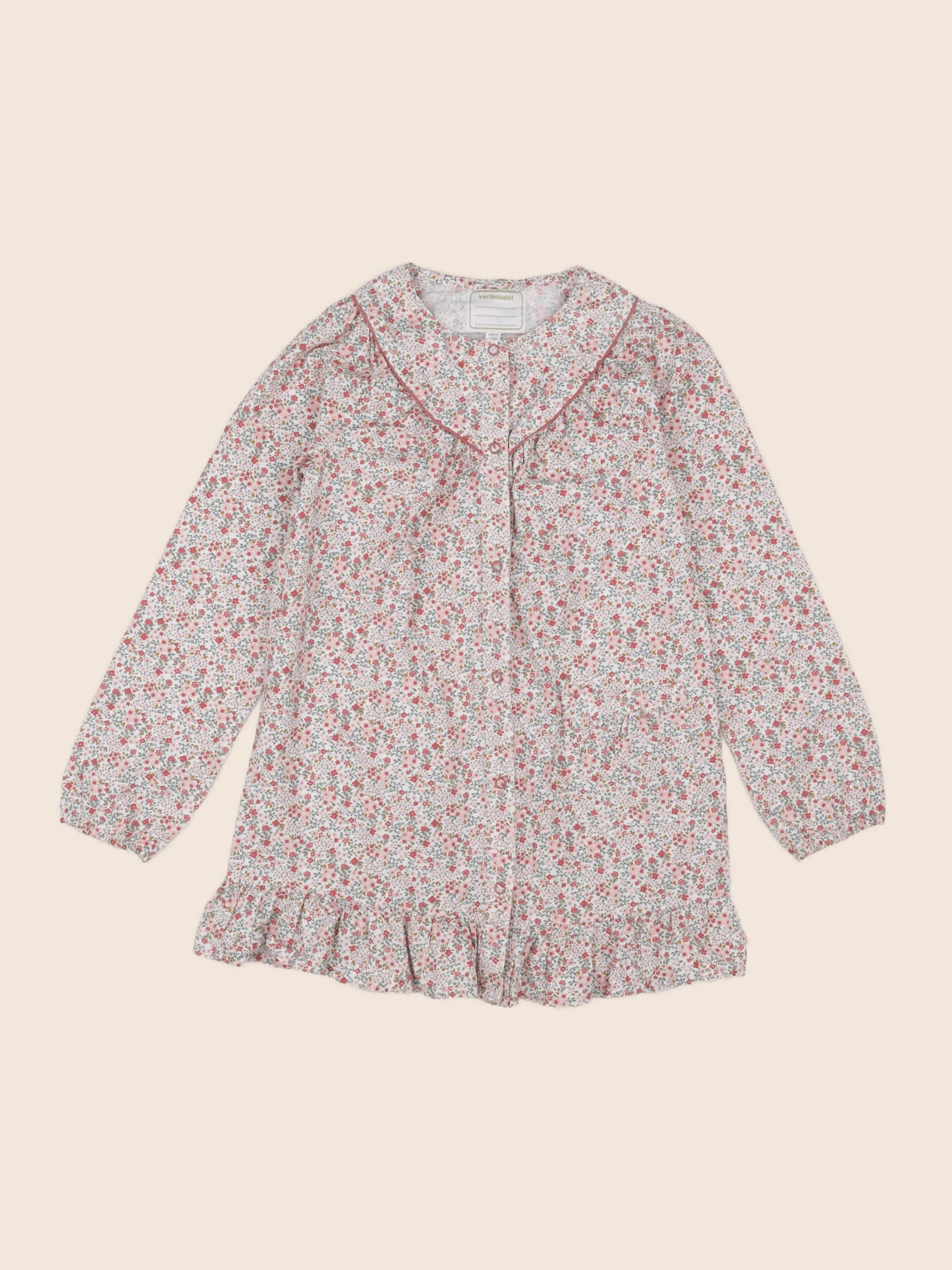 Vertbaudet - chemise multicolore - 10 ans
