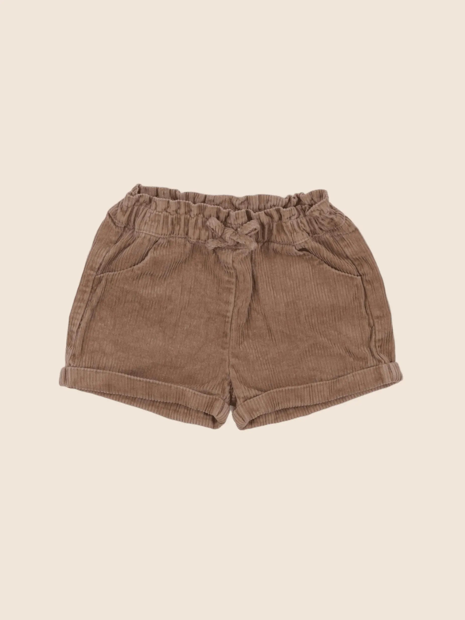Vertbaudet - short marron - 3 ans