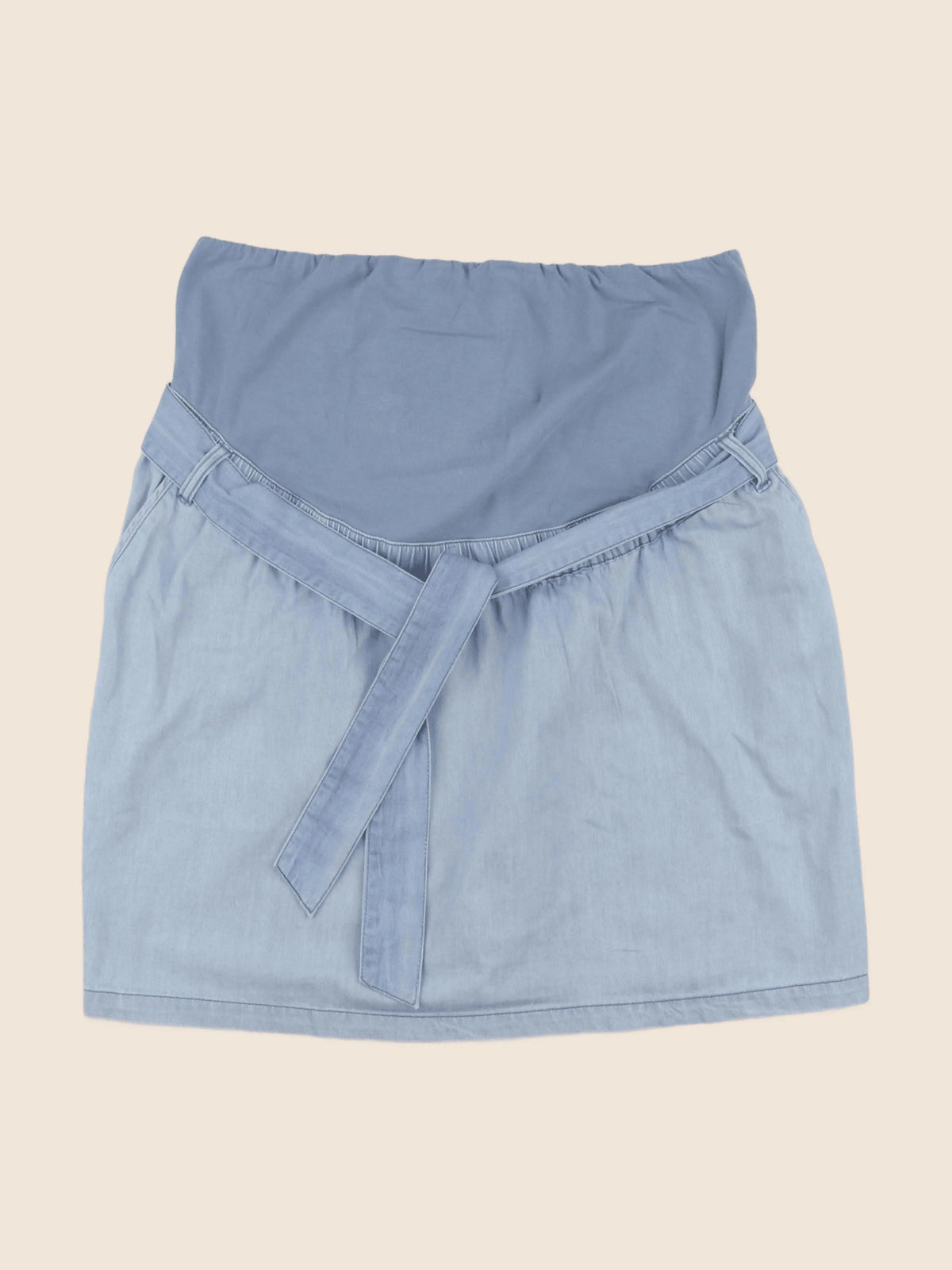 Vertbaudet - jupe grossesse bleu - 46