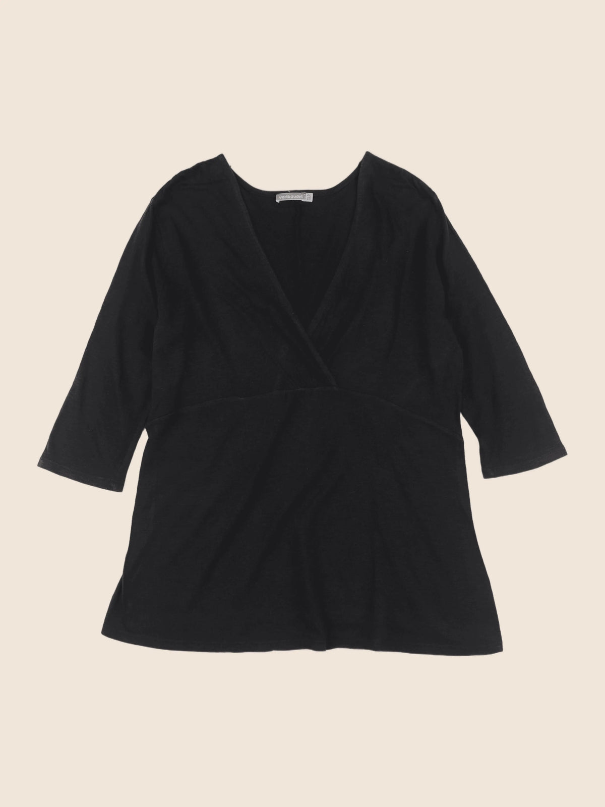 Vertbaudet - tee-shirt allaitement, grossesse noir - 46 à 48