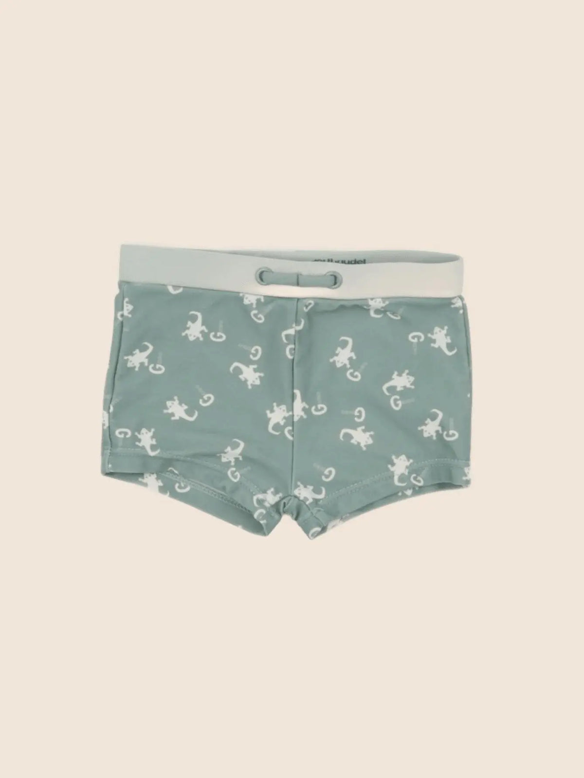 Vertbaudet - maillot de bain vert - 6 mois