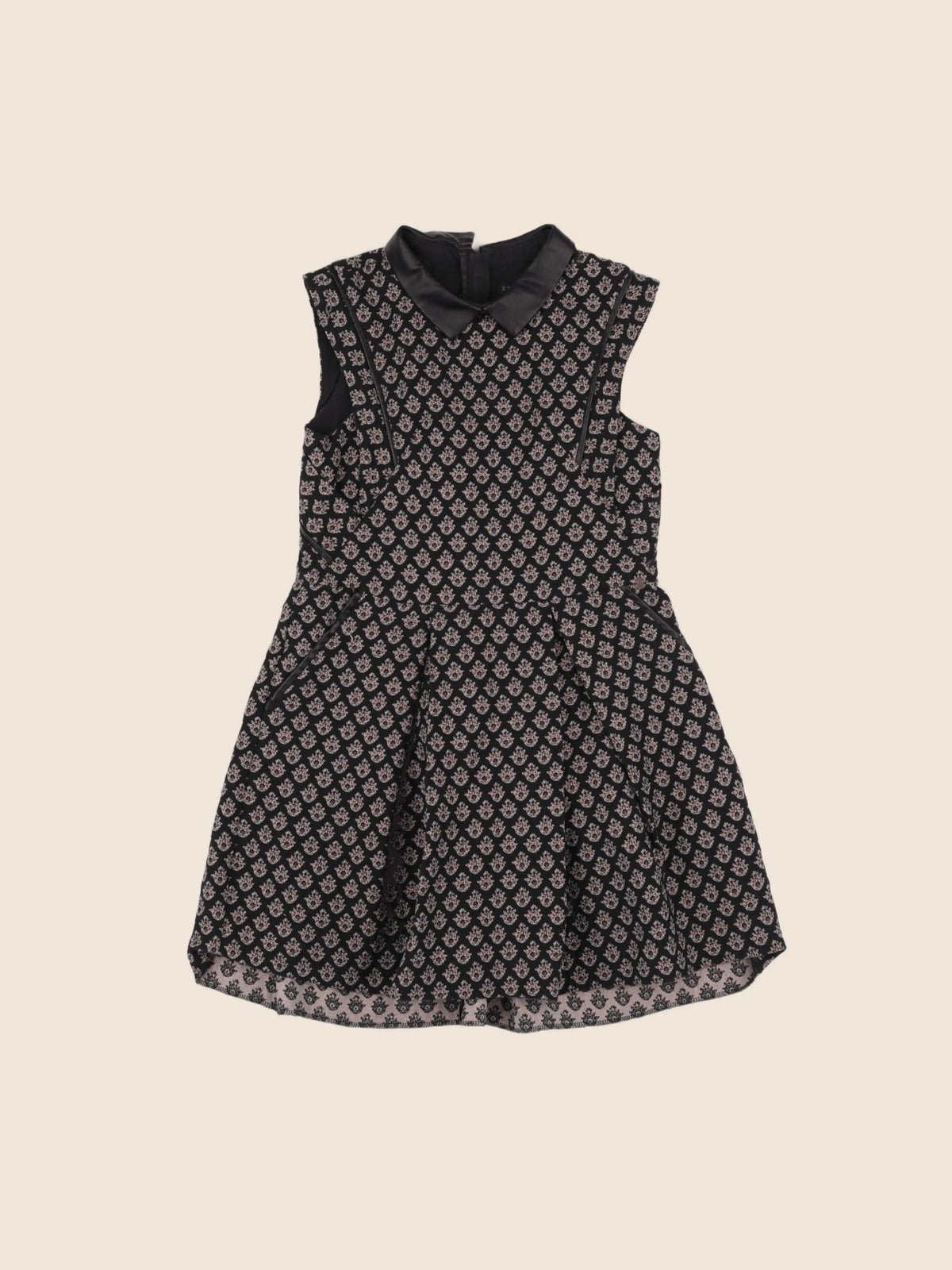 IKKS - robe noir - 8 ans