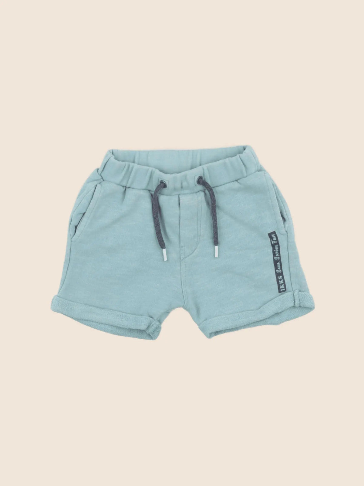 IKKS - short bleu - 12 mois