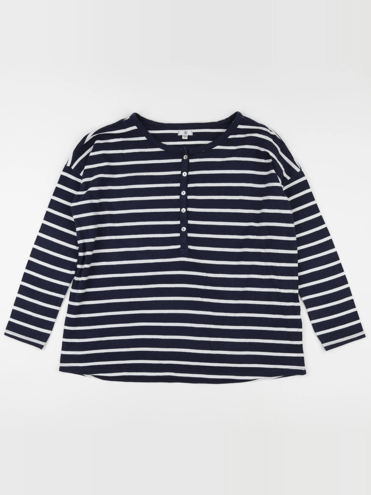 La redoute - tee-shirt grossesse bleu - 34 à 36