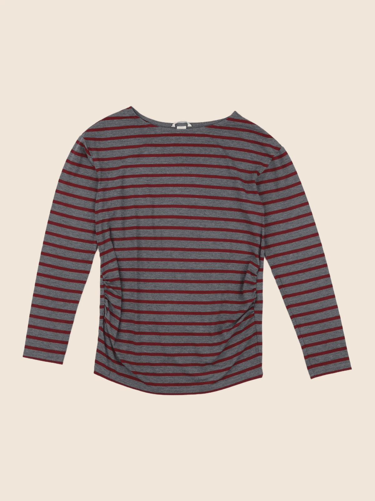 H&M - tee-shirt grossesse gris - s