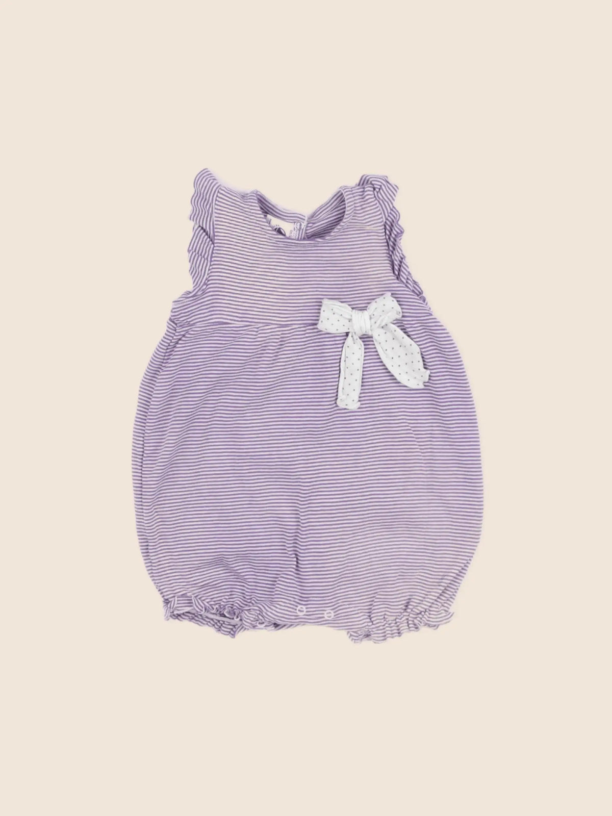 Petit Bateau - combinaison violet - 6 mois