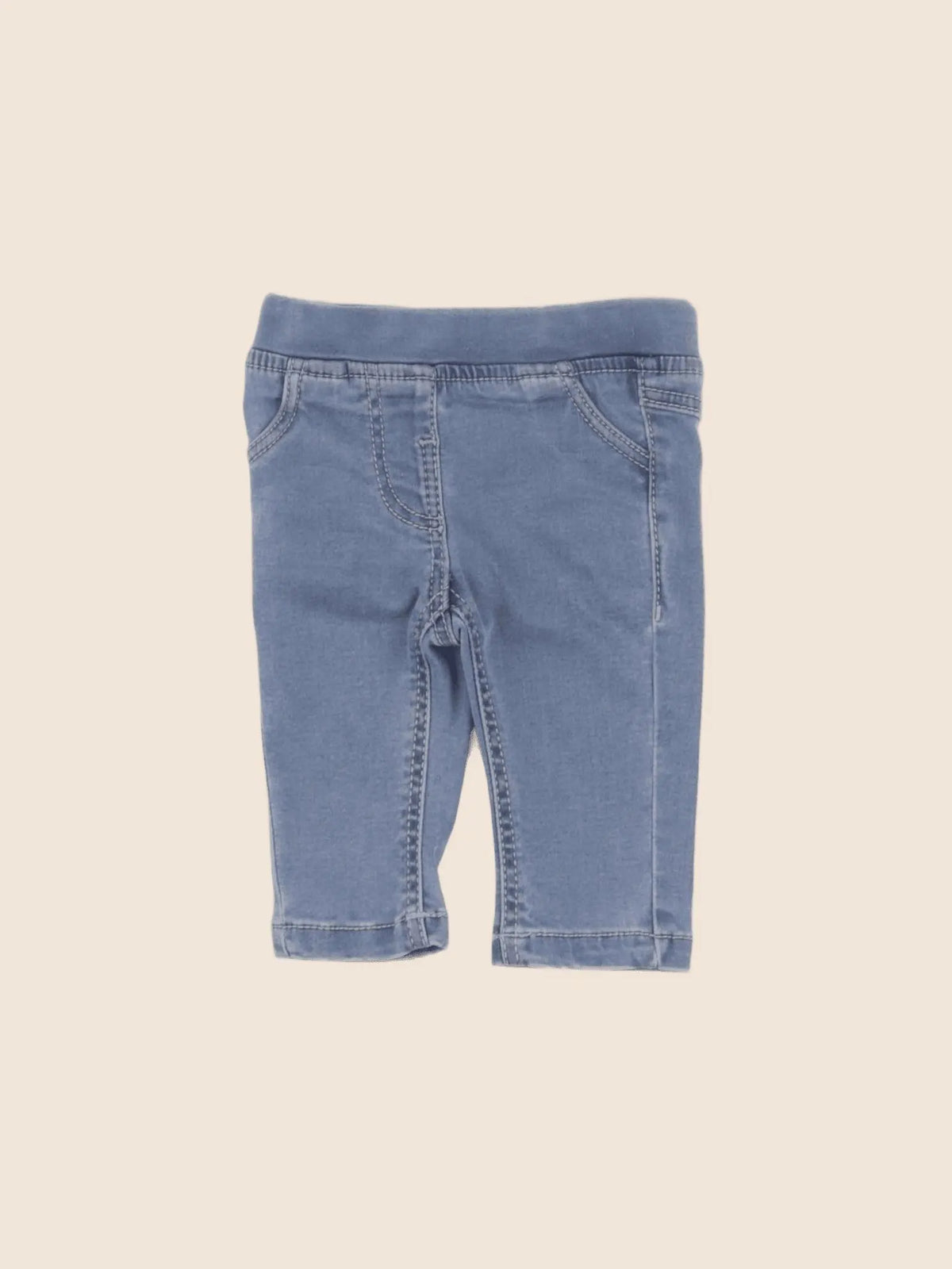 Tape à l'oeil - jegging bleu - 3 mois