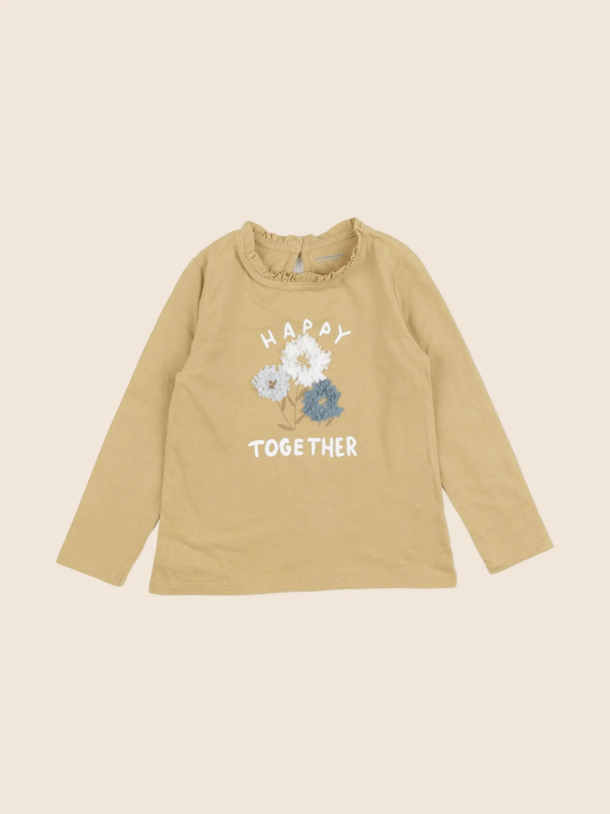 Vertbaudet - tee-shirt jaune - 4 ans