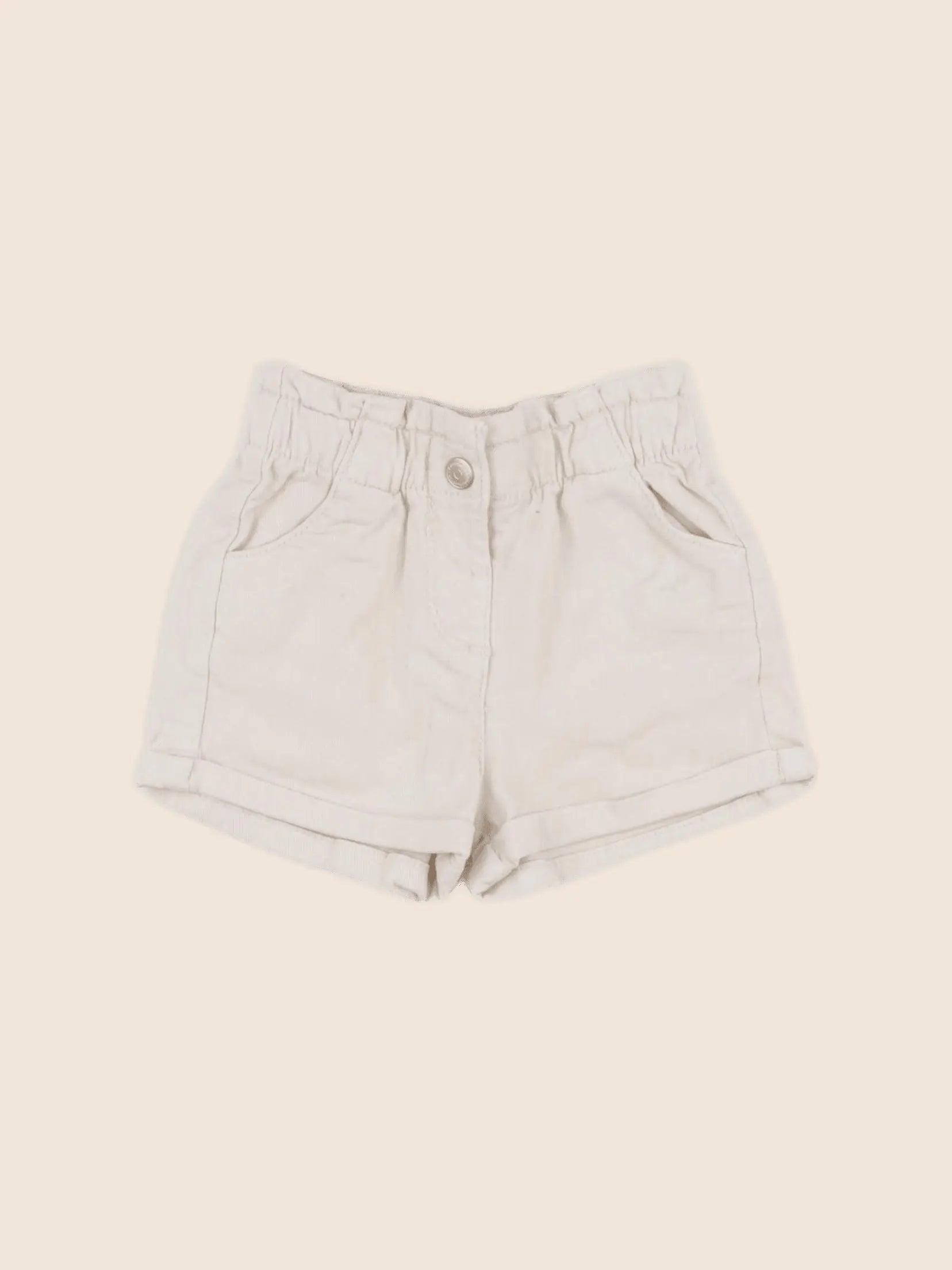 Tape à l'oeil - short beige - 6 mois