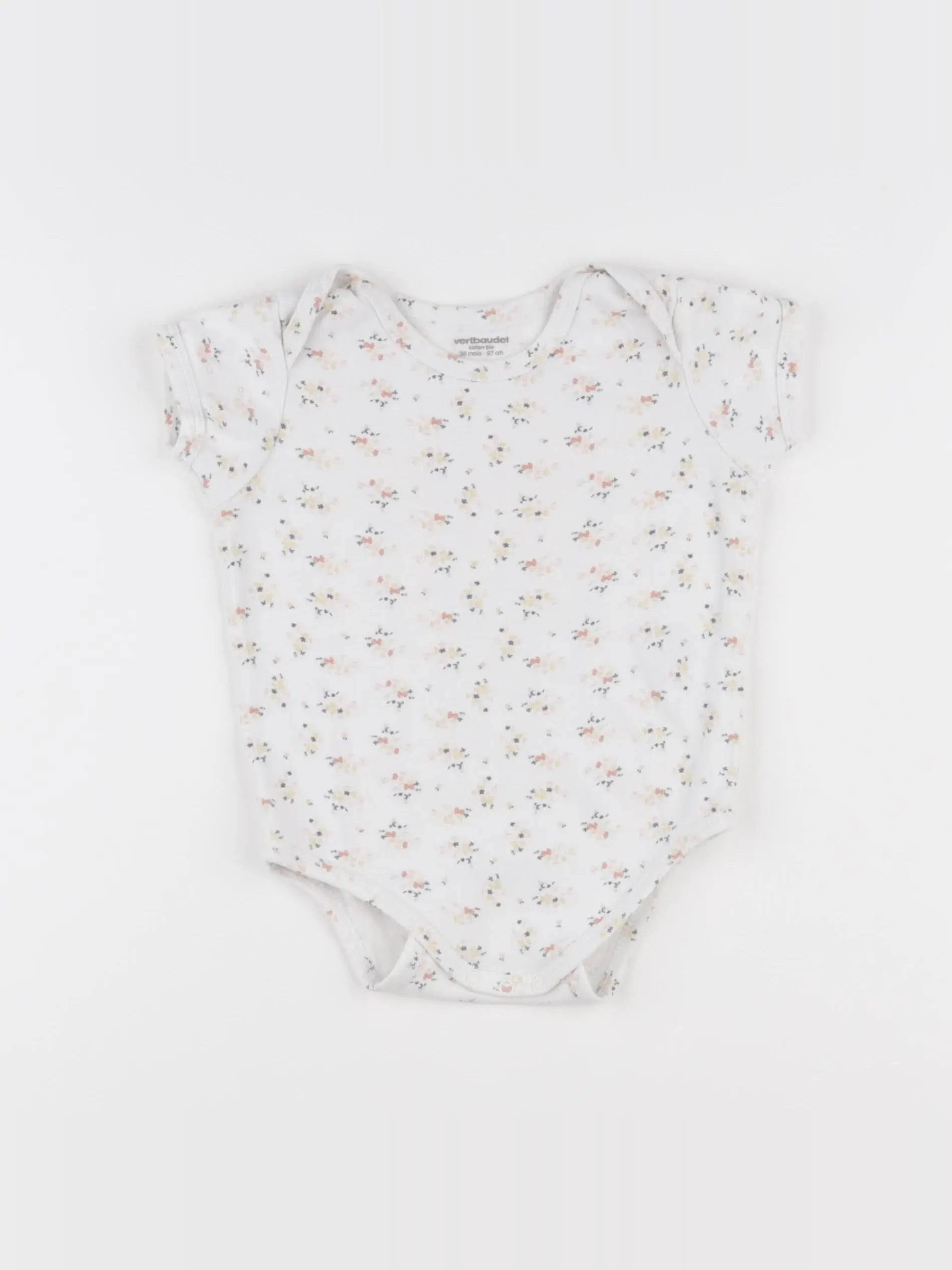 Vertbaudet - body blanc - 36 mois