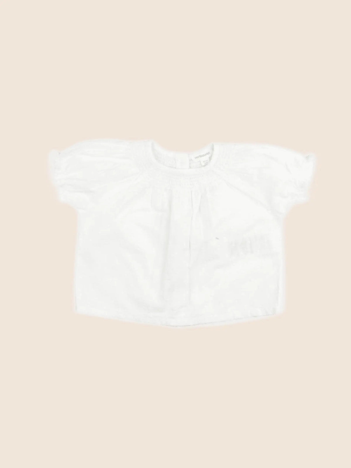 Vertbaudet - blouse beige - 3 mois