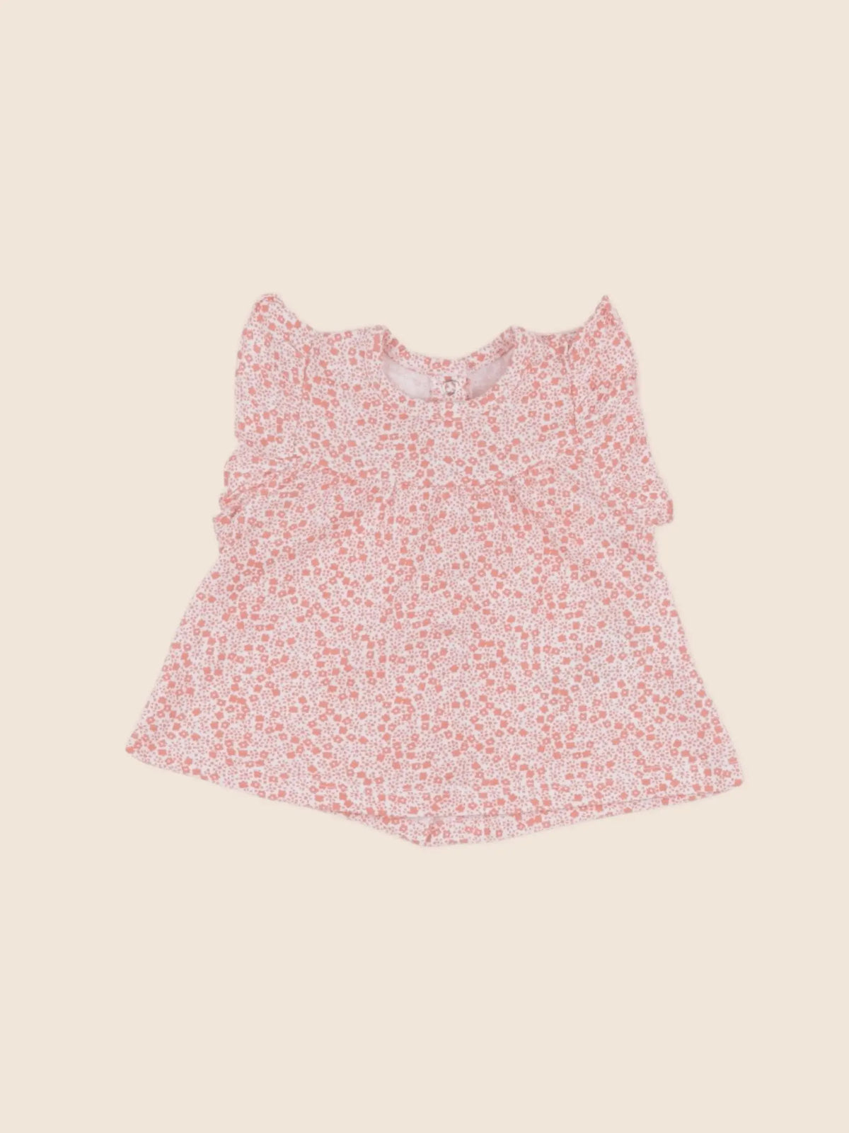 Vertbaudet - tee-shirt orange - 3 mois