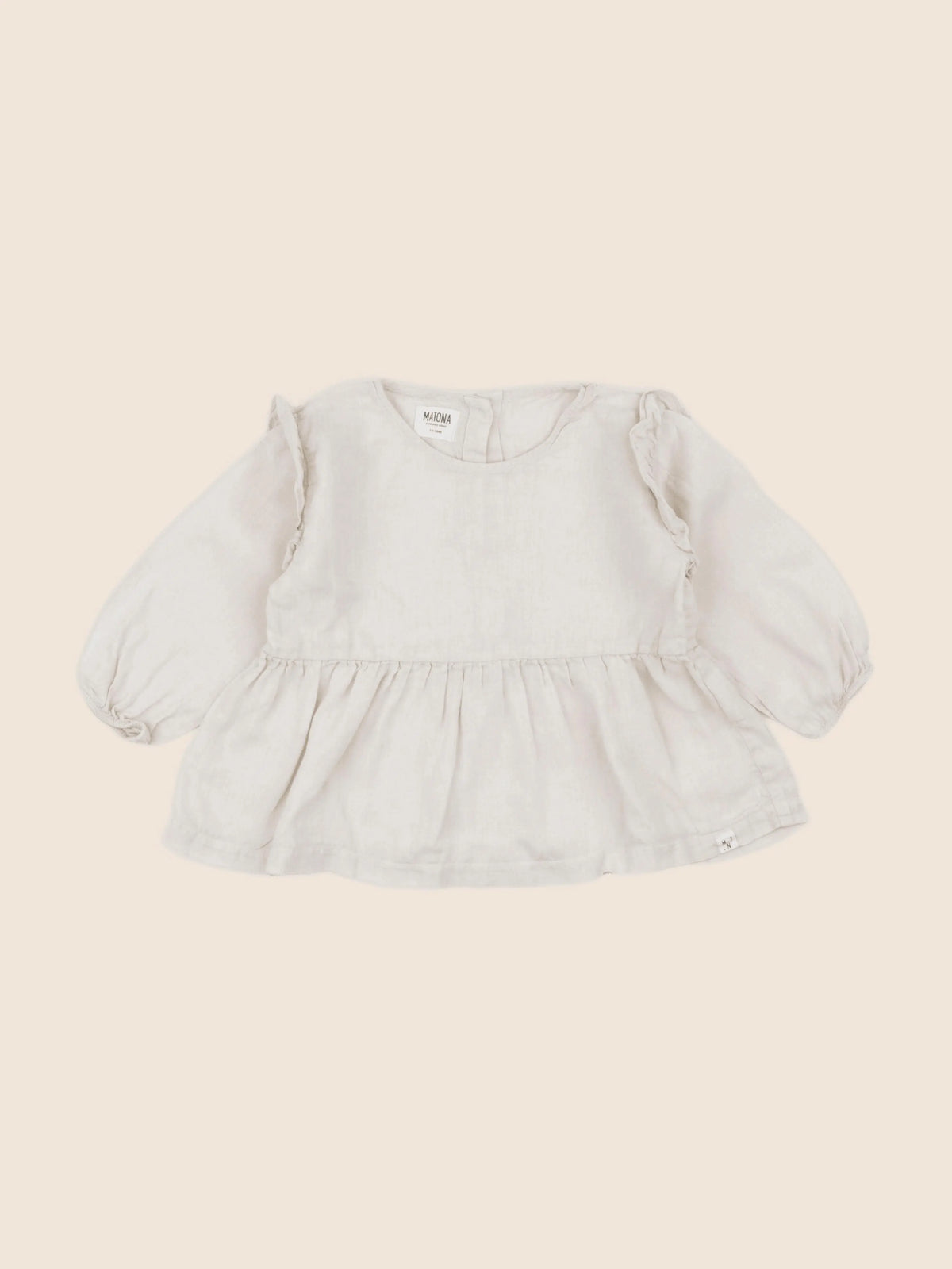 Matona - blouse beige - 3/4 ans