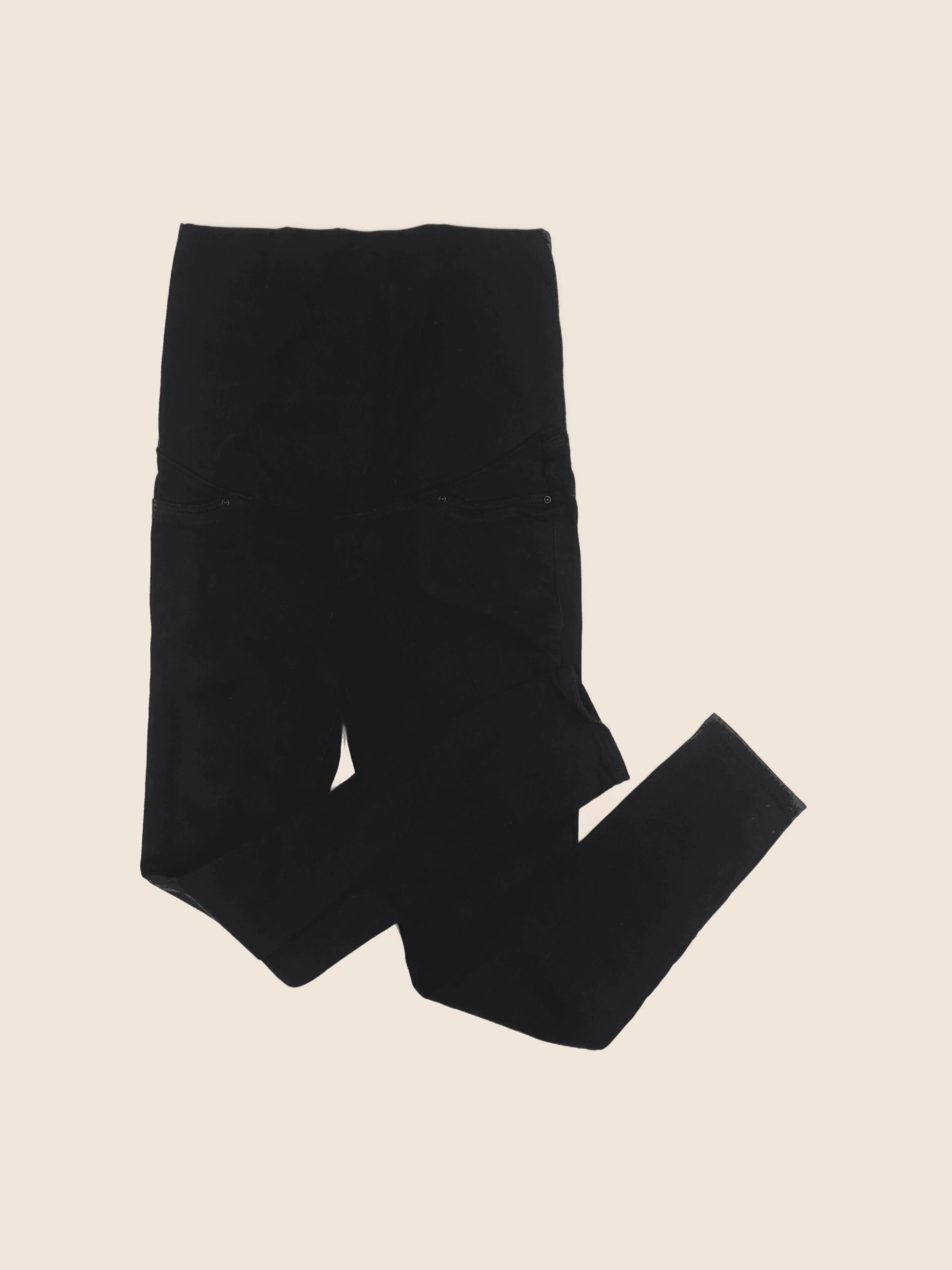H&M - pantalon grossesse noir - m