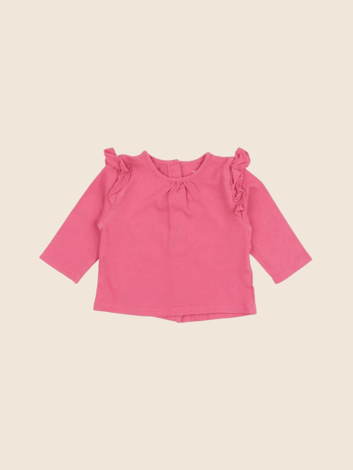 Vertbaudet - tee-shirt rose - 3 mois