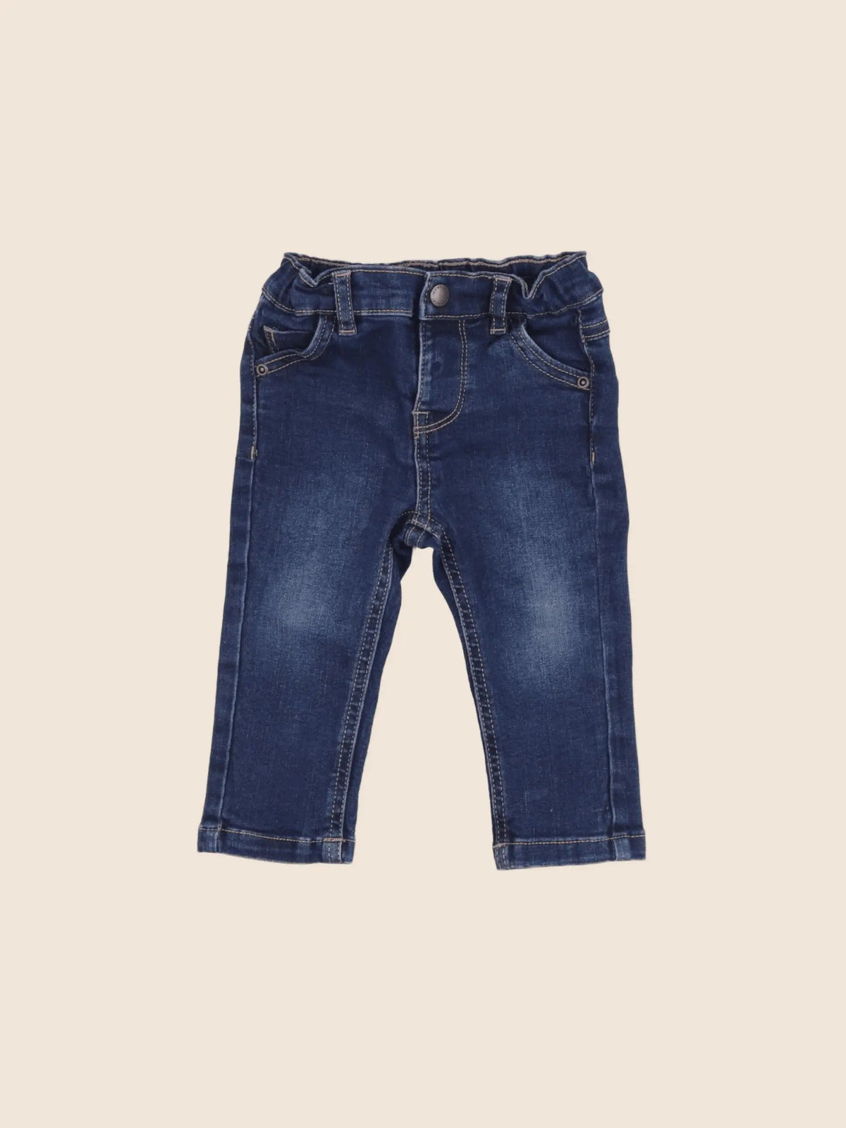 Vertbaudet - jean bleu - 9 mois