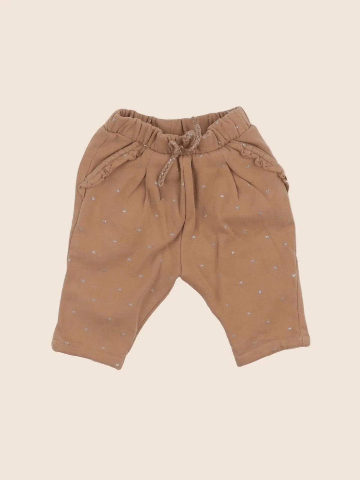 Vertbaudet - pantalon marron - 3 mois