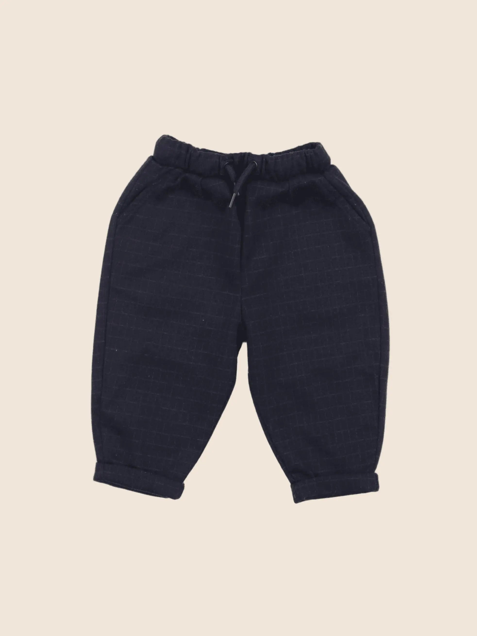 Vertbaudet - pantalon bleu - 9 mois