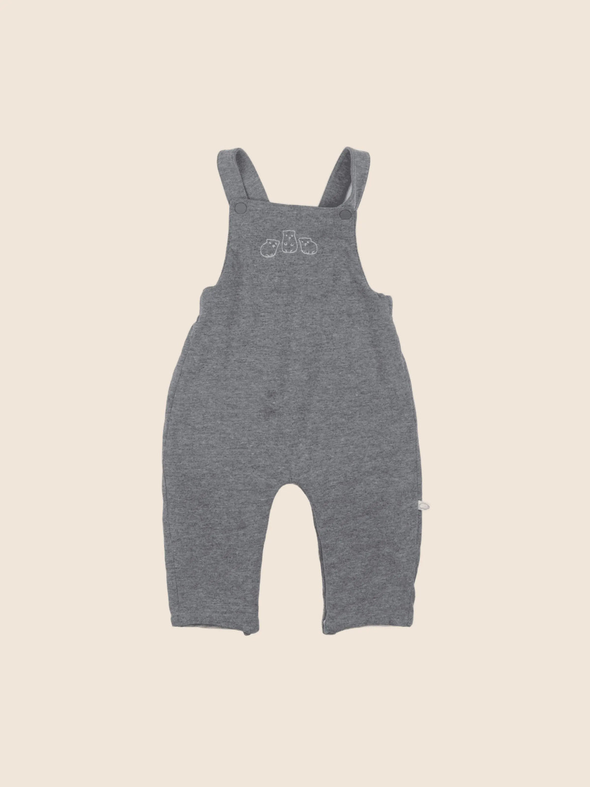 Vertbaudet - salopette gris - 6 mois