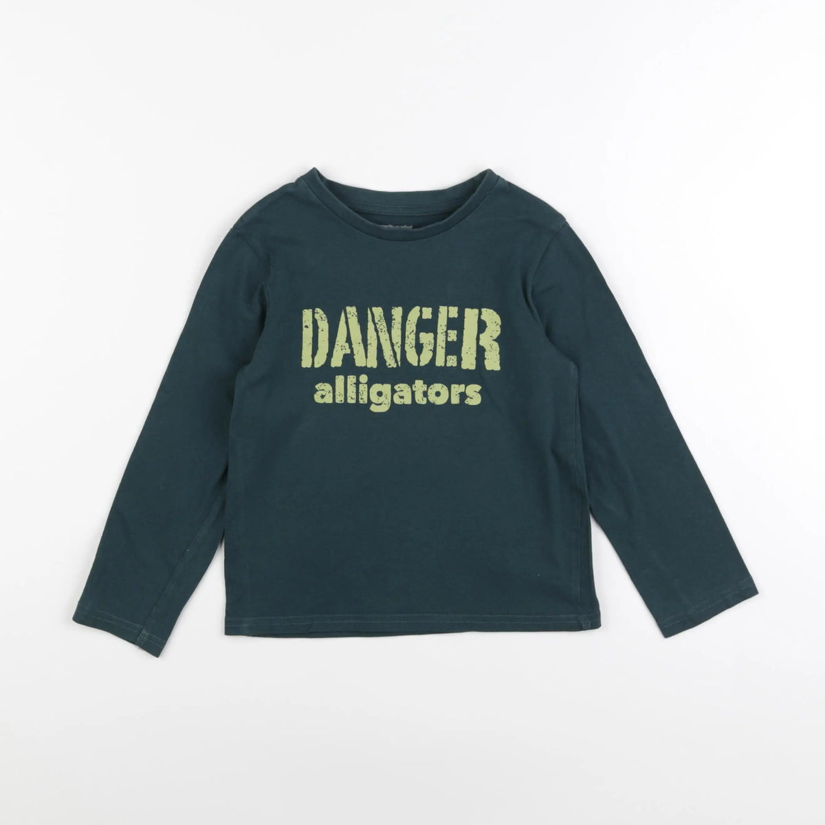 Vertbaudet - tee-shirt vert - 6 ans