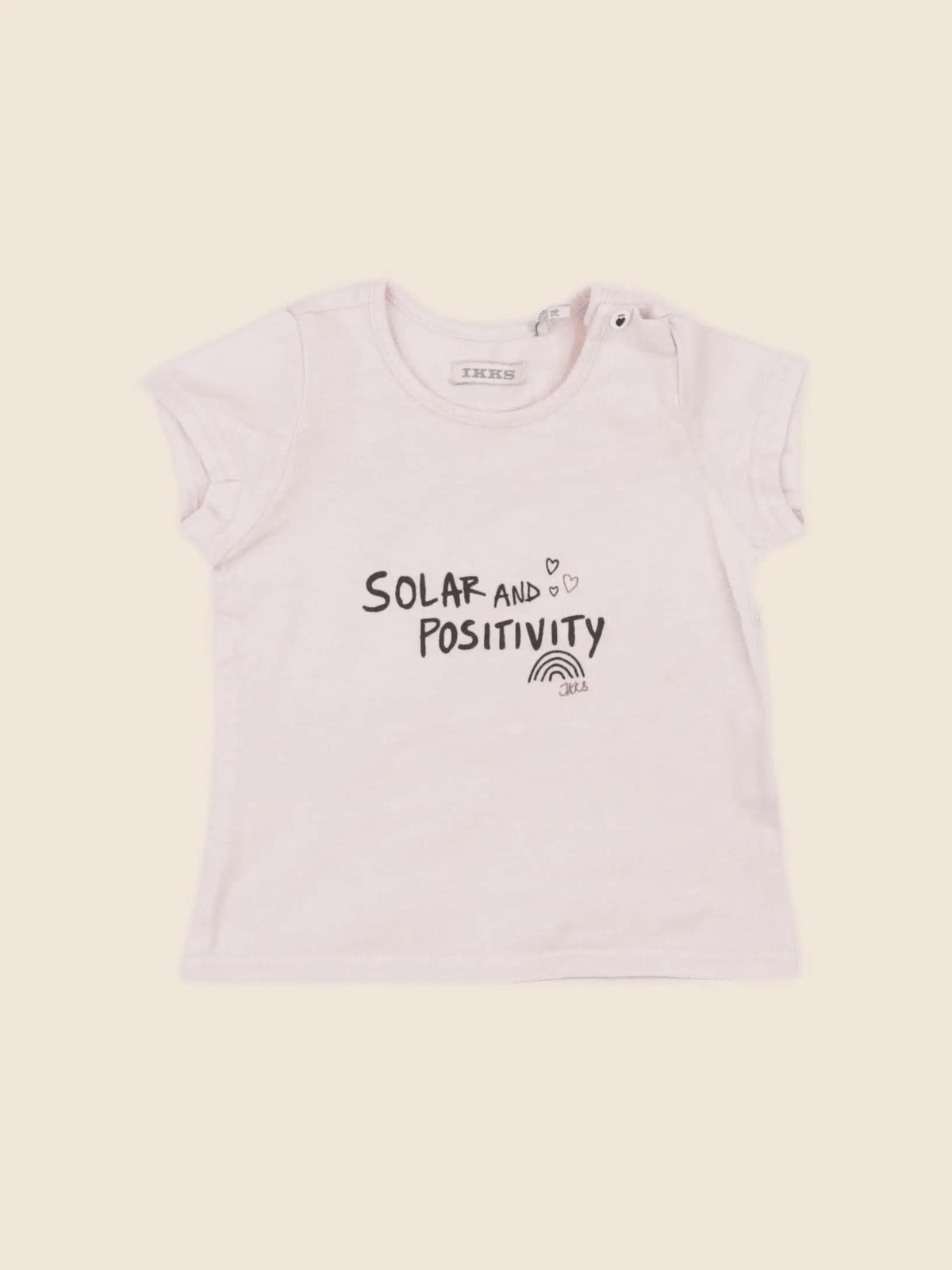 IKKS - tee-shirt rose - 12 mois