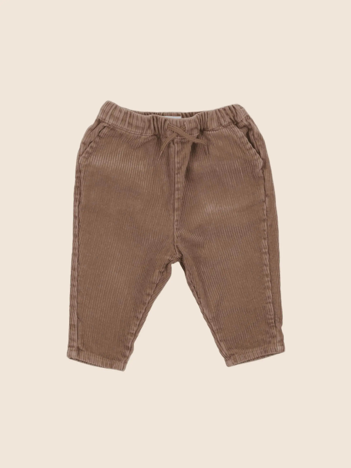Vertbaudet - pantalon marron - 9 mois