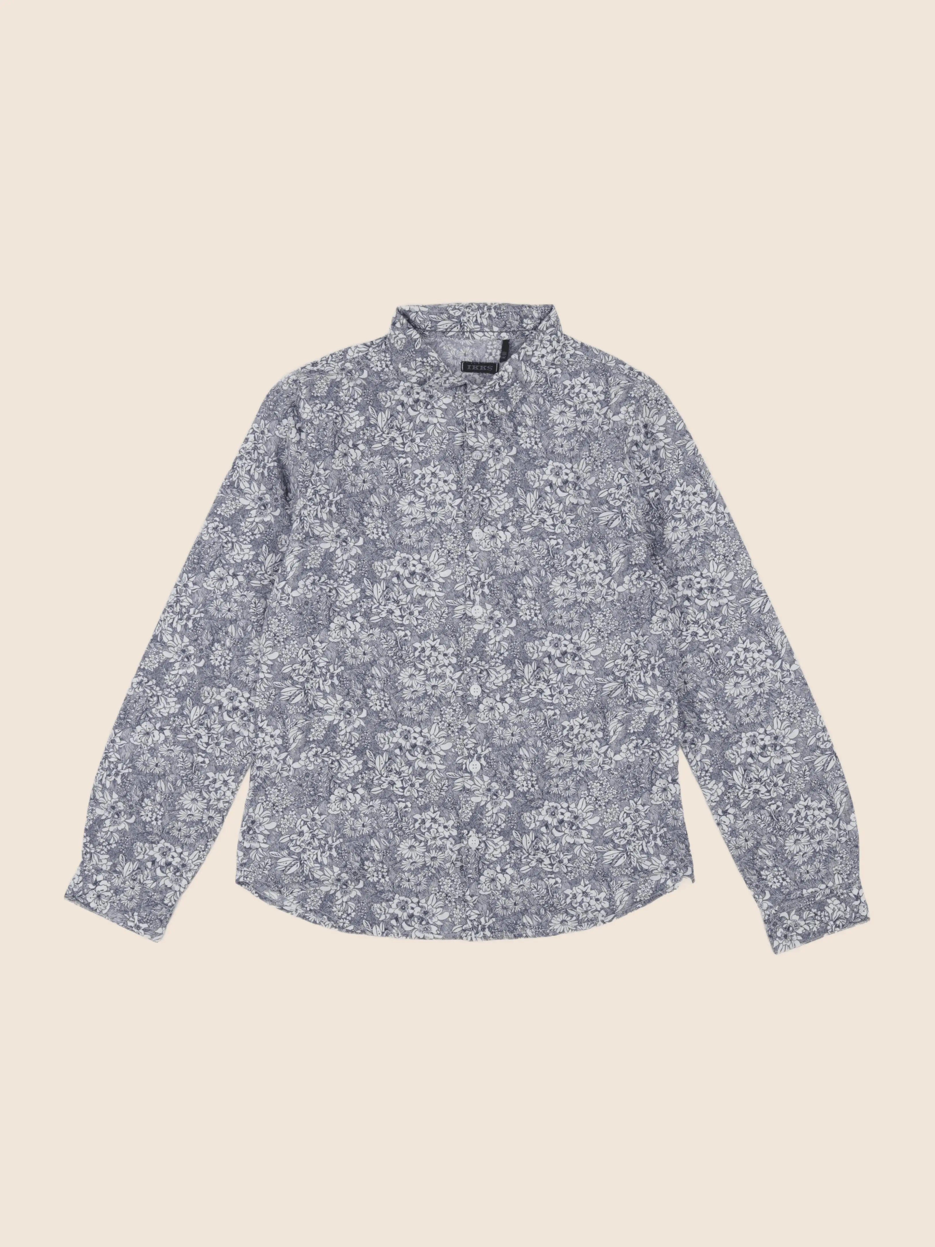 IKKS - chemise bleu - 10 ans