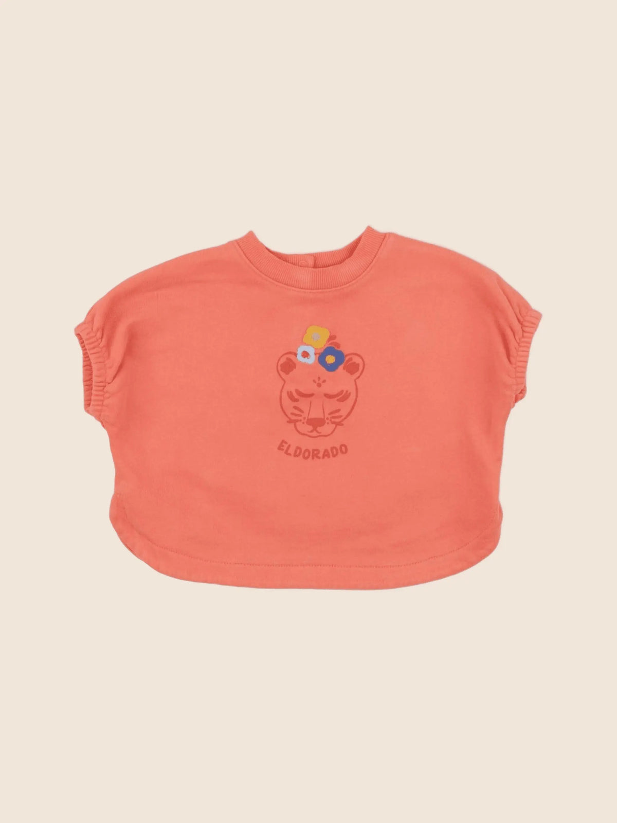 Tape à l'oeil - sweat orange - 12 mois