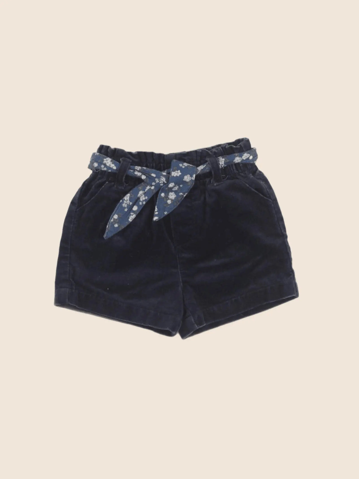 Vertbaudet - short bleu - 6 mois