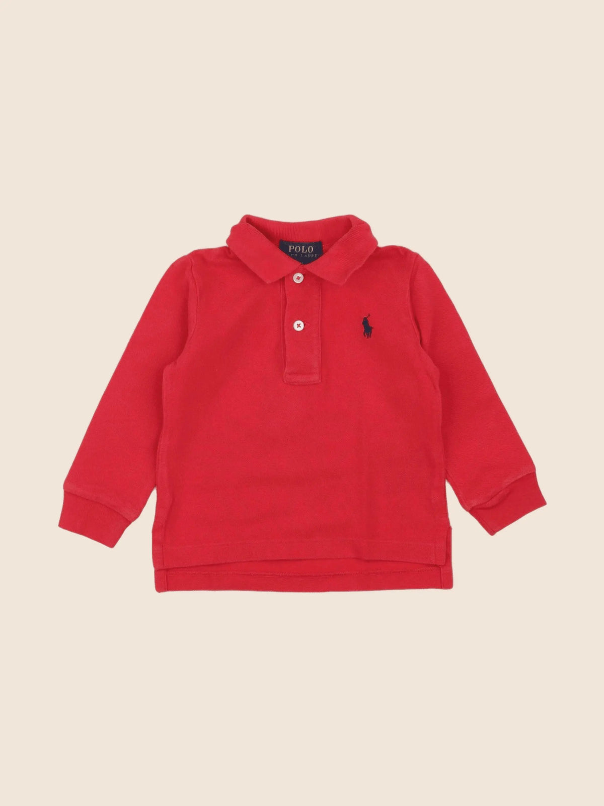 Ralph Lauren - polo rouge - 12 mois