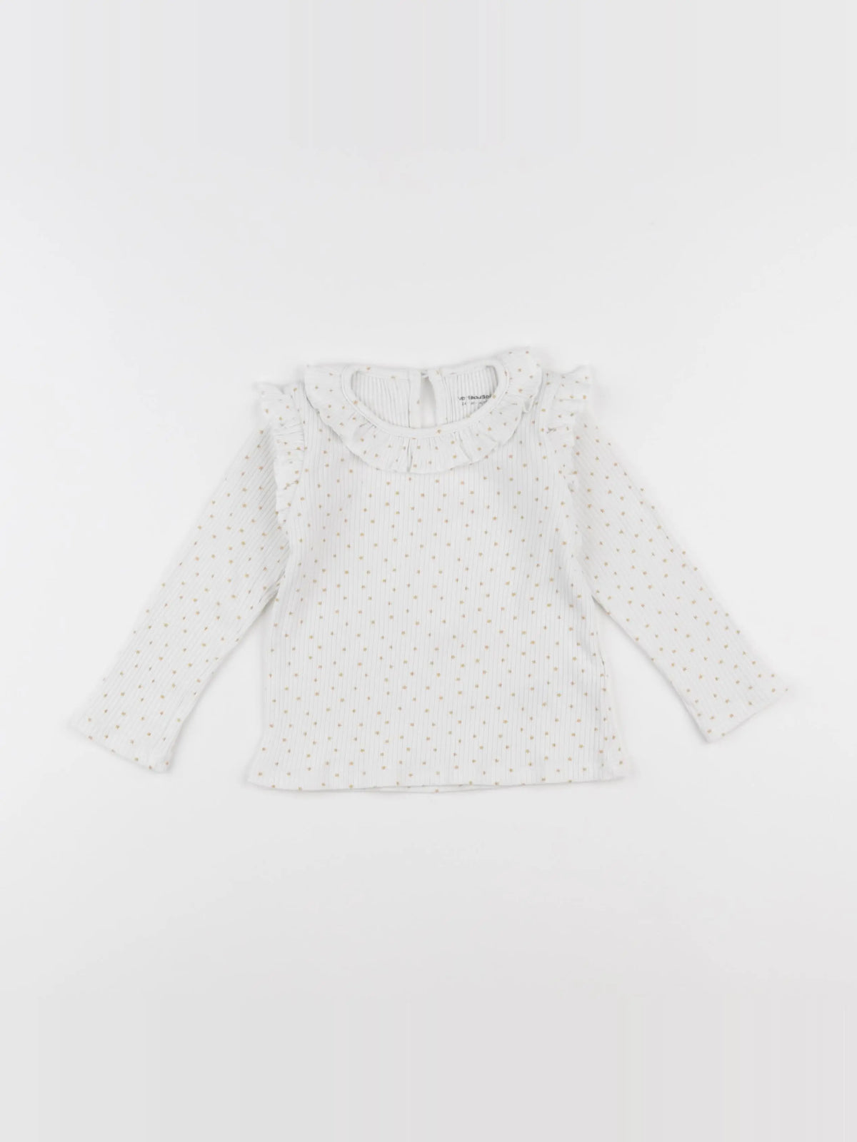 Vertbaudet - tee-shirt blanc - 24 mois