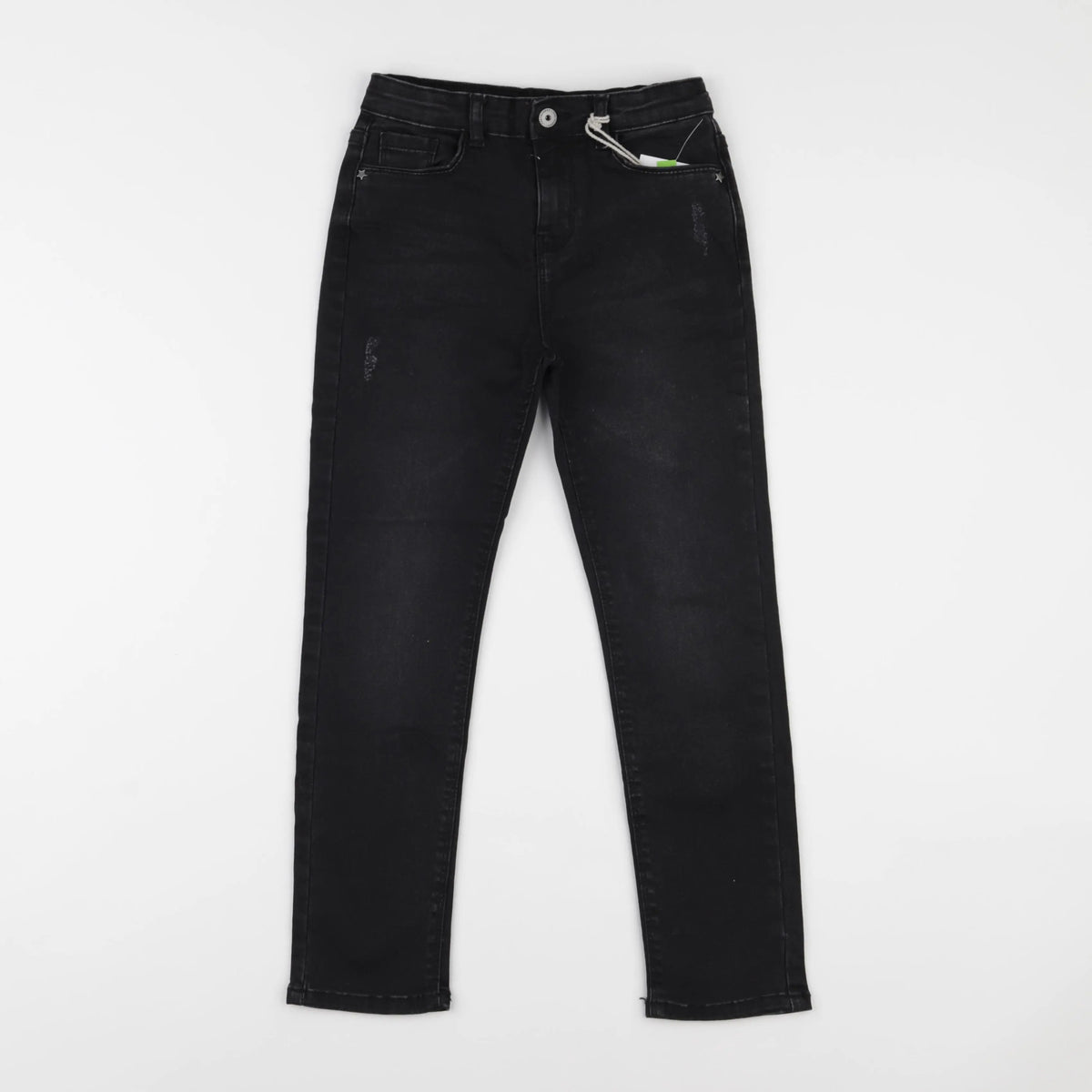 Vertbaudet - jean noir - 8 ans