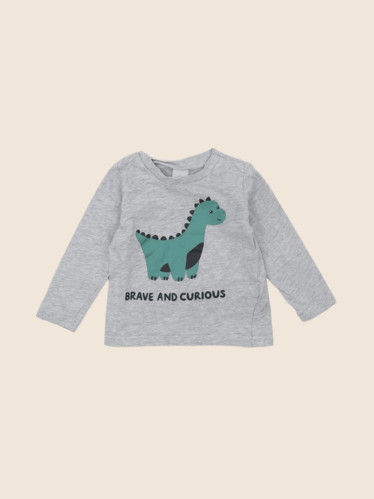 H&M - tee-shirt gris - 6 mois