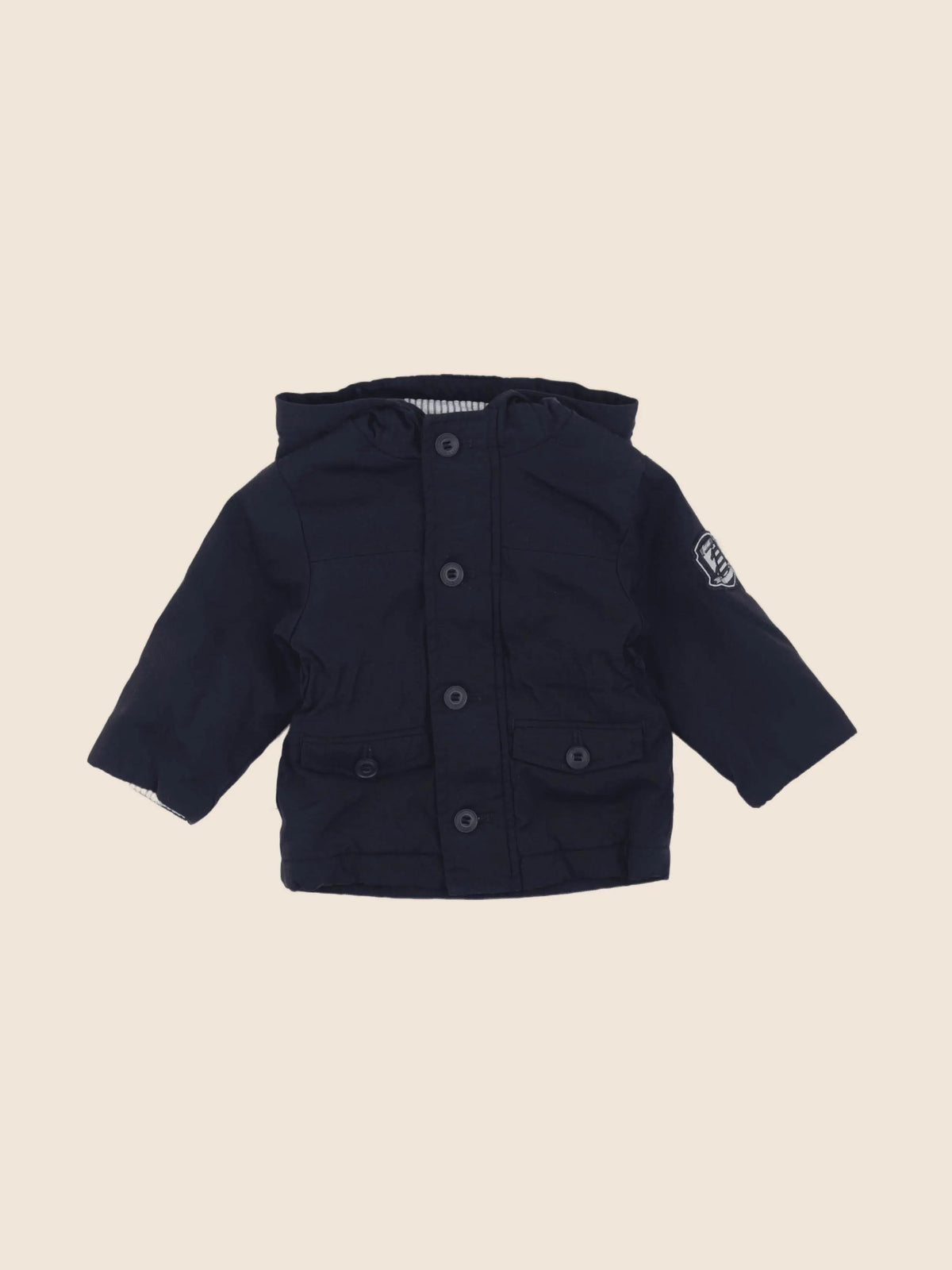 Jacadi - imperméable bleu - 6 mois