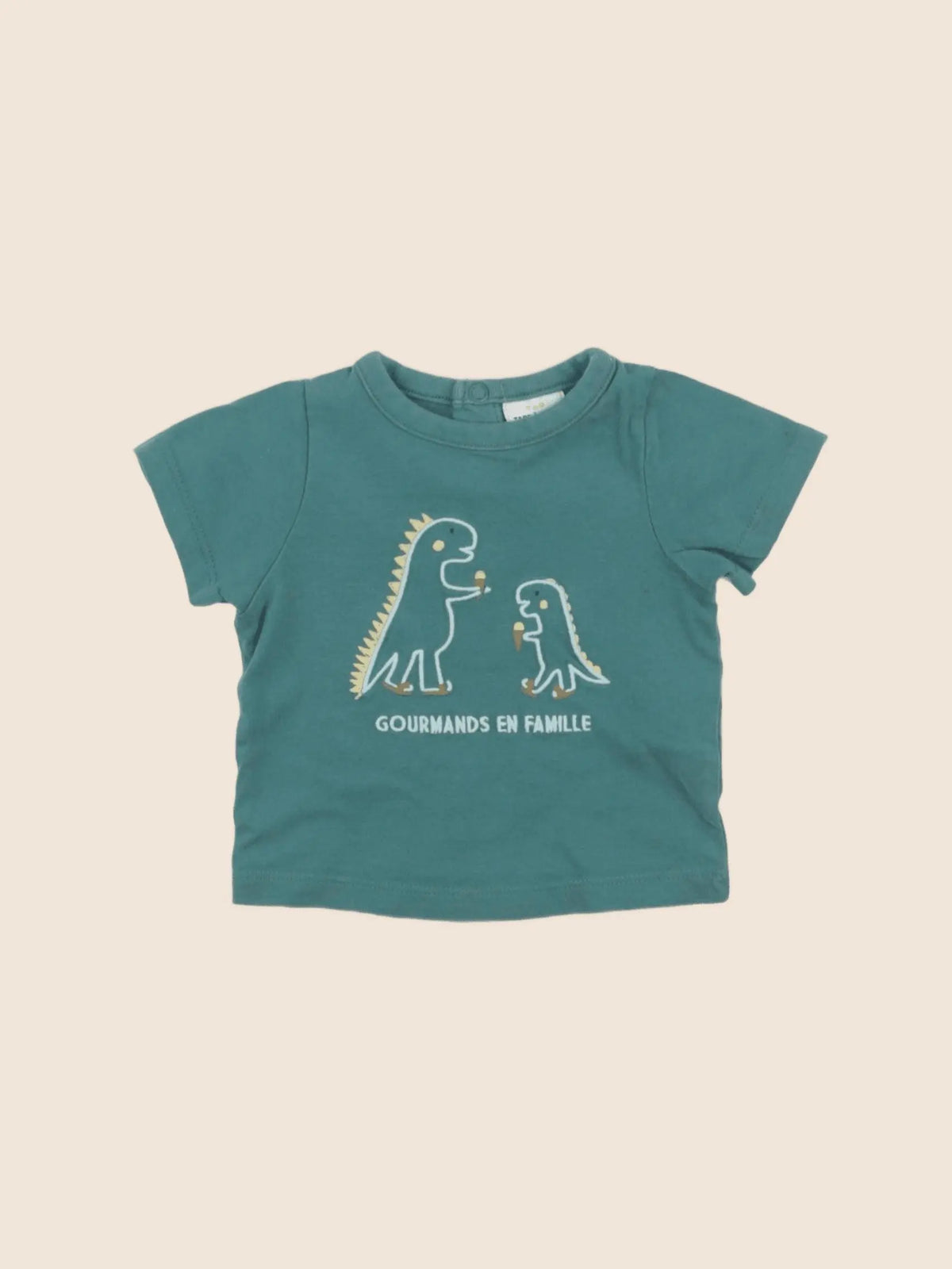 Tape à l'oeil - tee-shirt vert - 3 mois