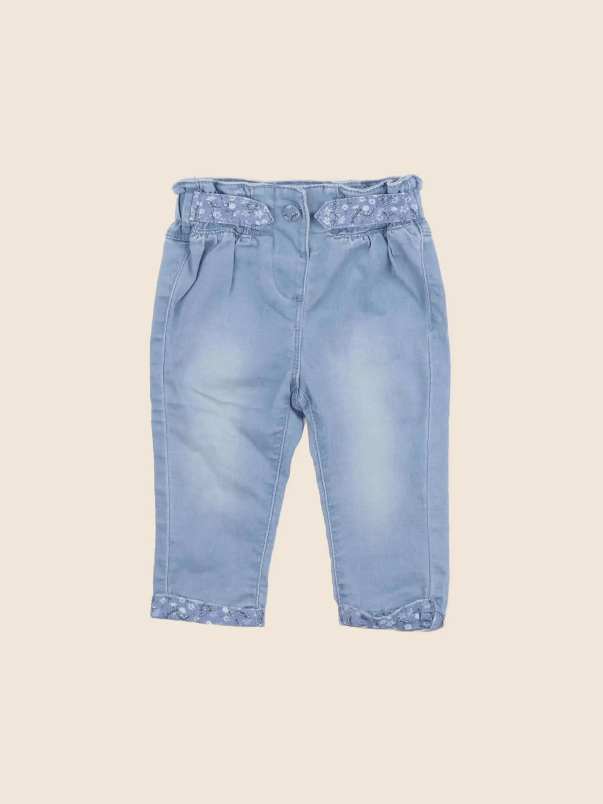 Tape à l'oeil - pantalon bleu - 9 mois