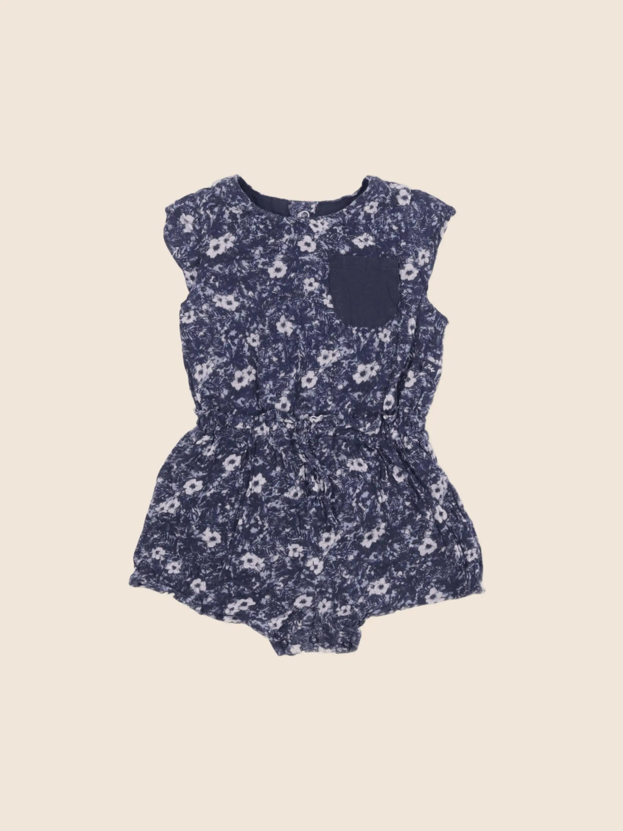 IKKS - combinaison bleu - 12 mois