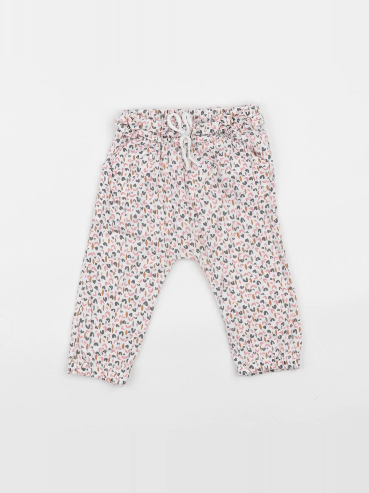 Vertbaudet - pantalon multicolore - 12 mois