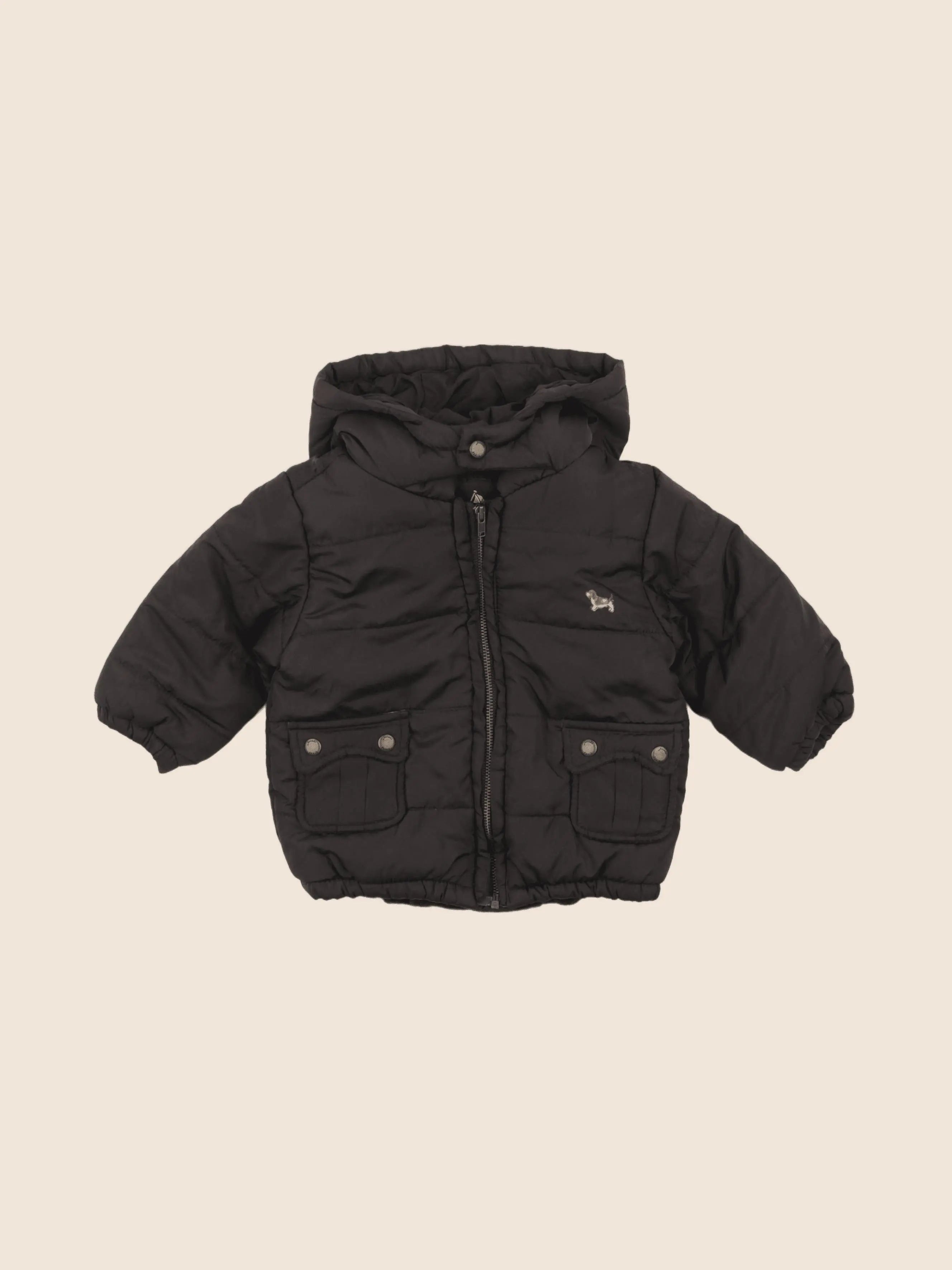 Jacadi - doudoune marron - 6 mois