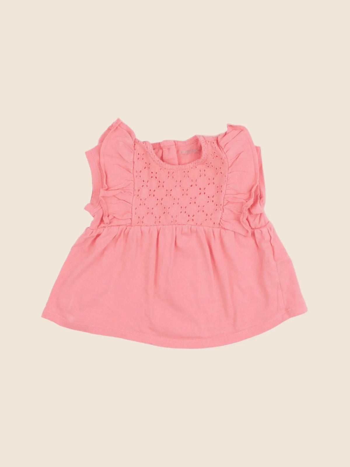 Vertbaudet - tee-shirt rose - 12 mois