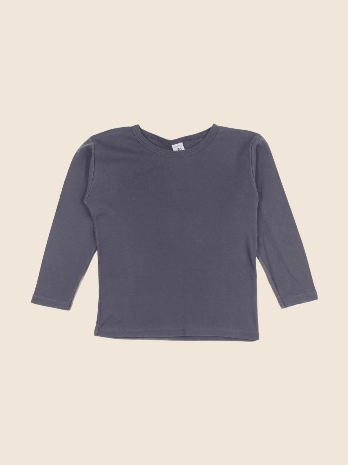 Petit Bateau - tee-shirt gris - 6 mois