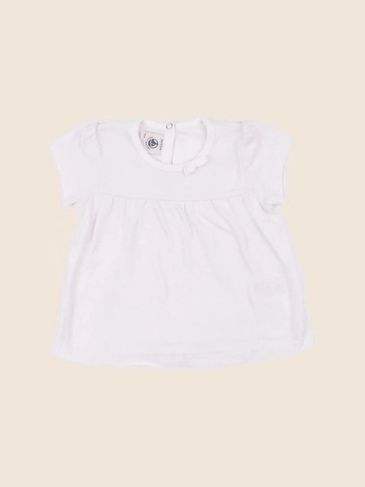 Petit Bateau - tee-shirt rose - 6 mois