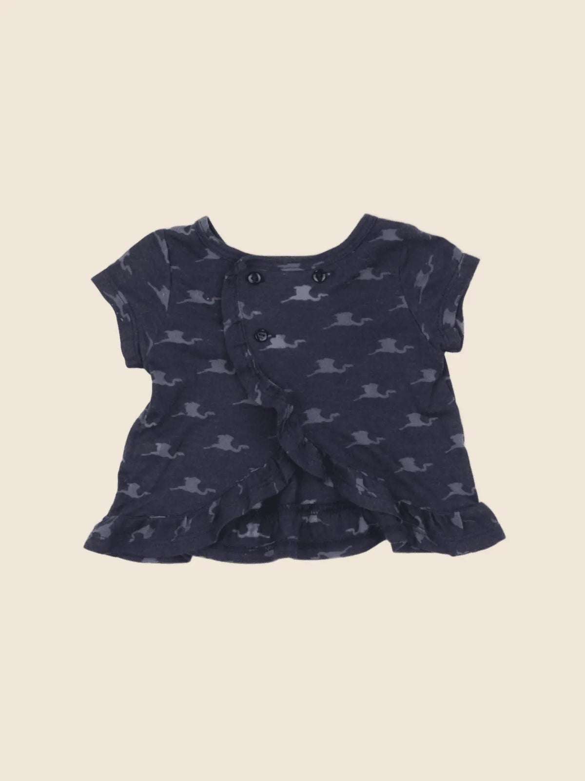 IKKS - tee-shirt bleu - 3 mois