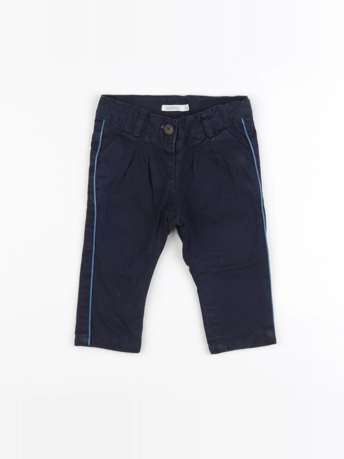 Boutchou - pantalon bleu - 6 mois