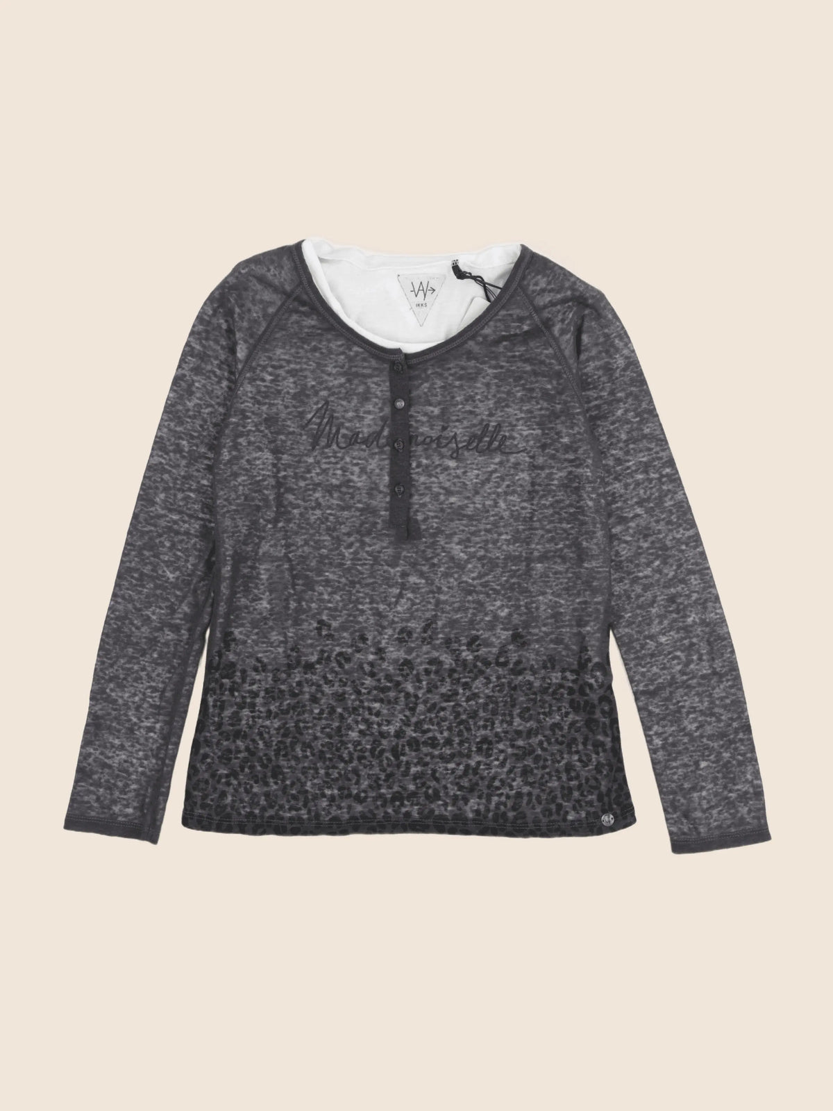 IKKS - tee-shirt gris - 14 ans