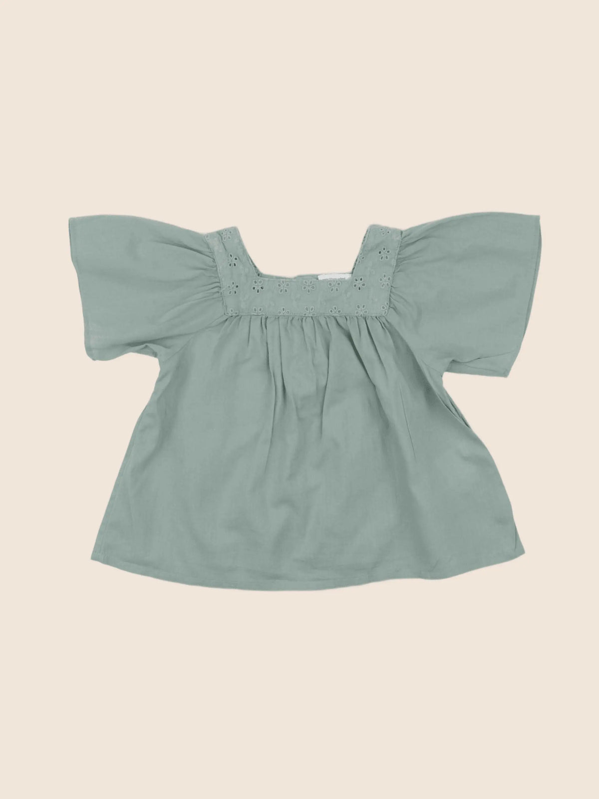 Vertbaudet - blouse vert - 18 mois