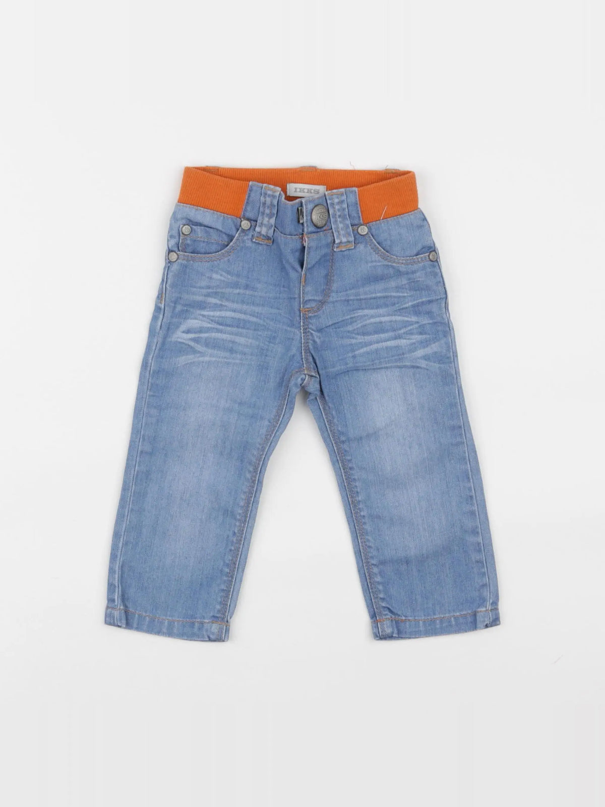IKKS - jean bleu - 6 mois