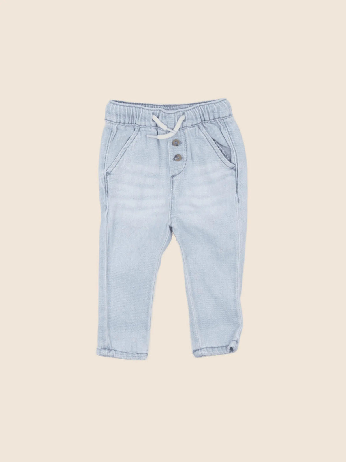 Vertbaudet - jean bleu - 3 mois